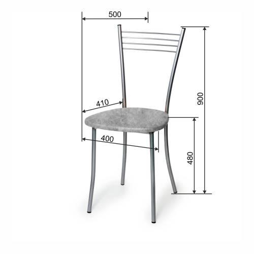 Стул Хлоя / Велюр Графит