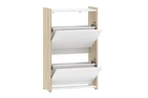 Прихожая Симпл №1 дуб сонома/белый