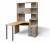 Стол Компьютерный СК-10 ЛЕВЫЙ Дуб крафт/ателье светлое