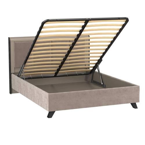 Спальня Фиделия, Серый камень/Мрамор черный