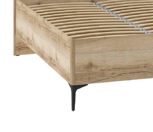 НМ 040.54 Кровать ПМ Арден, Велюр Вивальди 4/Дуб Делано