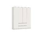 Шкаф для одежды 82.01 "Берген" (4-х дв.) (ЛДСП Белый)