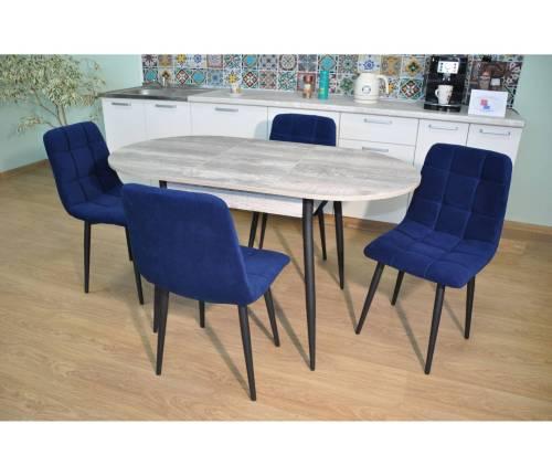 Обеденная группа Стиль Бетон темный/ бид 36 №19