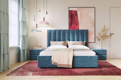 Ингрид Кровать 1600 модель 312 Галакси лайт 22