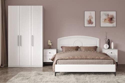 Валенсия кровать с ортопедическим основанием 11.36.01 Белый