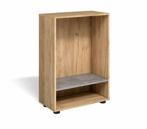 Тумба для обуви Мини-Лайт МЛ-4 дуб крафт/ателье светлое