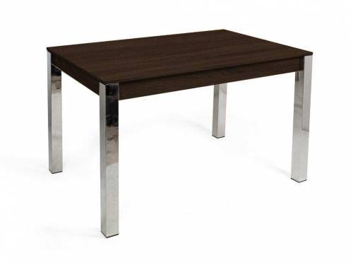 Стол Милан-3 Бител хром/венге