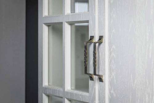 Стенка Ливерпуль 2 Белый/Ясень ваниль