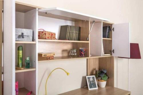 Комфорт Стол компьютерный 12.95 дуб сонома/белый