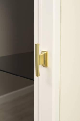 Шкаф-витрина Марион 16.397.01, Слоновая кость