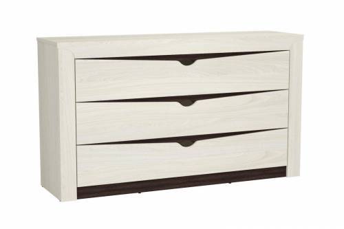 Комод 33.11 Лючия Бетон пайн белый/ венге