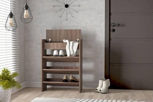 Обувница открытая 600 - Ясень Темный