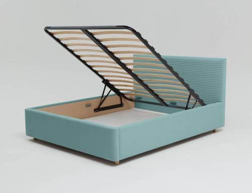 Кровать Ивент Лофт 160х200 (ПМ разборн осн.), №21 Бирюза