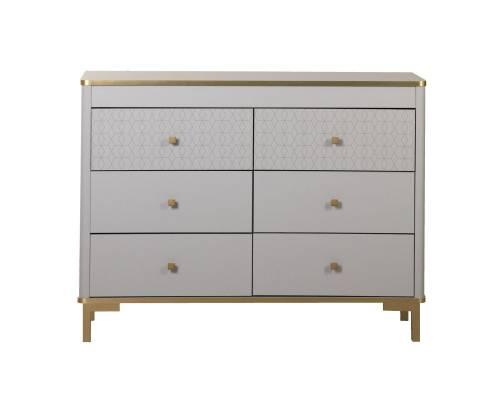 Комод 65.01 Антре серый / золото