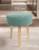Табурет с мягким сиденьем (на ножках), №21 Бирюза