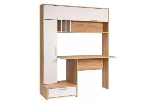 Лайт Стол письменный 03.243 Дуб Золотой/Белый