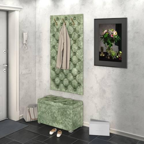 Панель вешалка Мишель 750 / Велюр Мохито