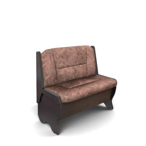 Скамья Лотос 950 / Венге / Велюр Коньяк