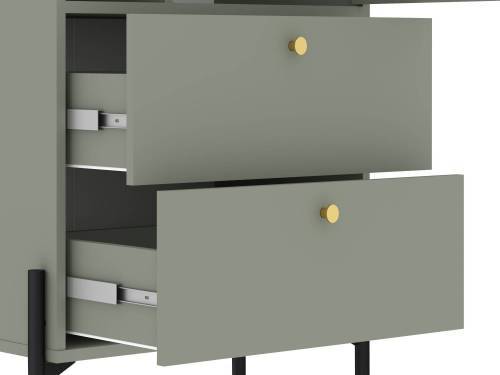 НМ 011.78 Нуар Шкаф Хаки