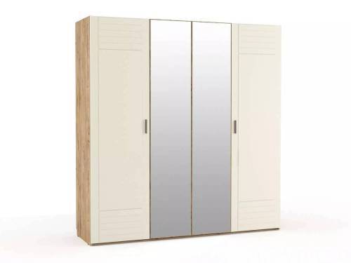 НМ 013.58 Шкаф комбинированный Ливорно/дуб бунратти / софт панакота