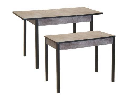 Стол обеденный Сканд-2 Цемент темный