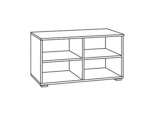 Остин Тумба 13.257 Серый графит/Дуб Вотан