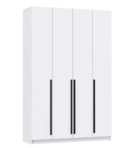Шкаф для одежды 67.09 "Брандо" (4-х дв.) ЛДСП Белый