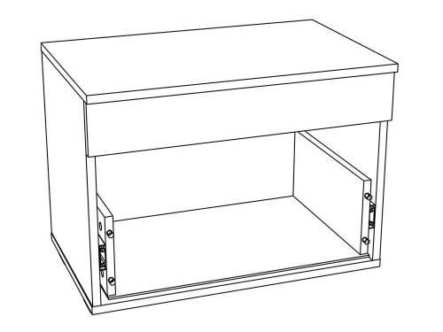 НМ 040.63 Тумба для обуви Ливорно /дуб бунратти / софт графит