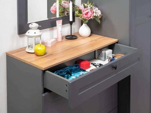 Прихожая Остин 1 Серый графит/Дуб Вотан