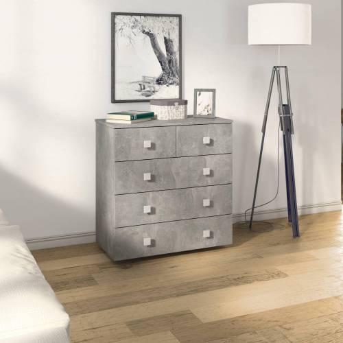 Комод Лофт-5 / Ателье светлое / Ателье светлое