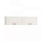 Ливерпуль Шкаф навесной Белый/Ясень ваниль