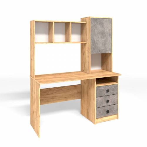 Стол компьютерный СК-9 дуб крафт/ателье