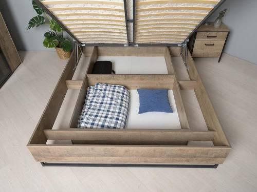 Трувор спальня 3 Дуб Гранж Песочный/Интра