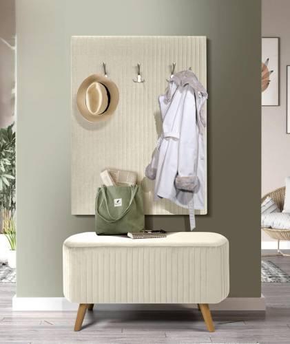 В-1 Вешалка настенная, №01 Молочный