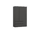 Шкаф для одежды 82.02 "Берген" (3-х дв.) (ЛДСП Диамант серый)