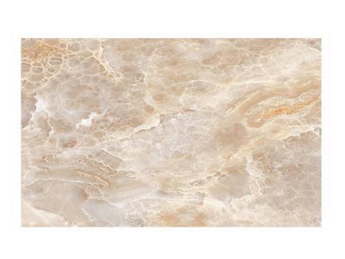 Стол обеденный поворотно раскладной фотопечать БРОНКС / дуб молочный Оникс / опора круглая серебристый металлик