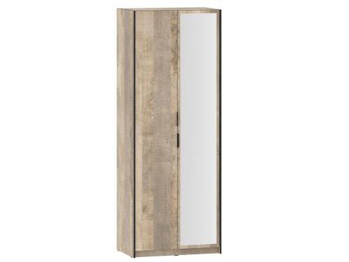НМ 014.03 Фолк Шкаф для одежды с зеркалом Дуб Гранж Песочный