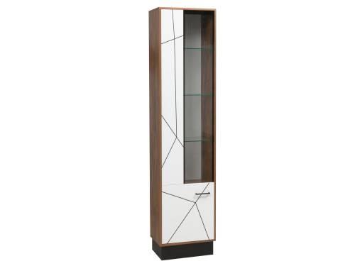 Шкаф-пенал Гамма 54.01 Левый Таксония/Белый