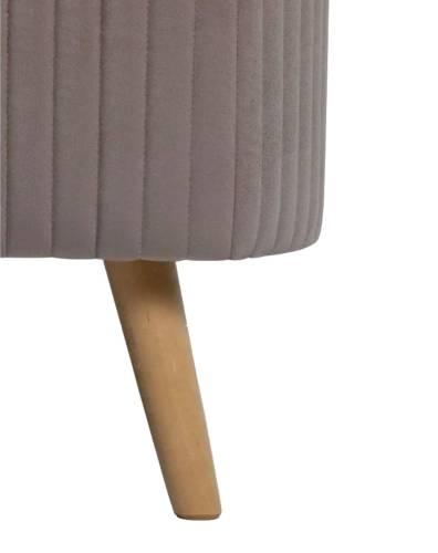 А9 Банкетка стеганная (на ножках), №08 Какао