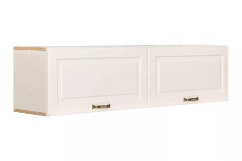 Ливерпуль Шкаф навесной Белый/Ясень ваниль