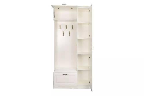 Прихожая Ливерпуль Белый/Ясень ваниль