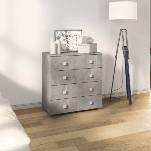 Комод Лофт-4 / Ателье светлое / Ателье светлое