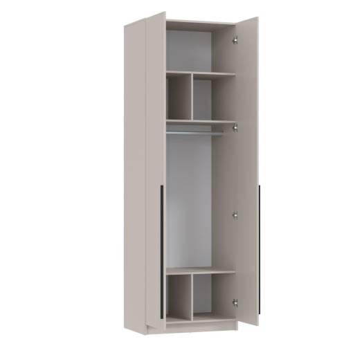 Шкаф для одежды 67.10 Брандо (2-х дв.) МДФ Кашемир