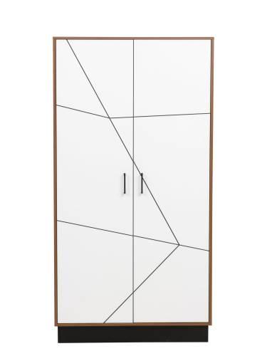 Шкаф для одежды Гамма 54.03 Таксония/Белый