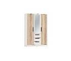 Шкаф для одежды 83.09 "Вегас" (2-х дв.) с зеркалом (ЛДСП Белый)