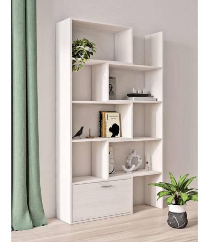 Стеллаж Раздвижной - Ясень Анкор Светлый