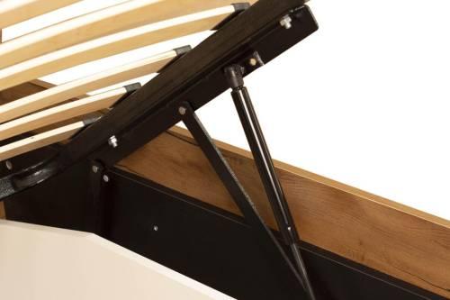 Кровать Гамма с подъемным механизмом 54.16 Таксония/Белый