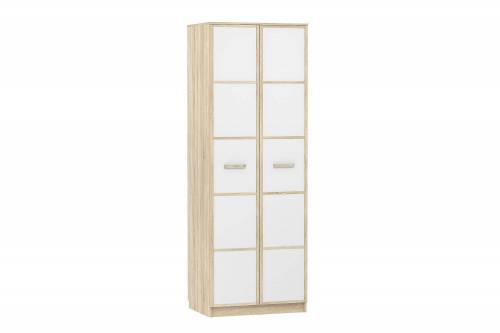 Шкаф для одежды НМ 014.07 «Фанк» Дуб сонома/белый скандинавский