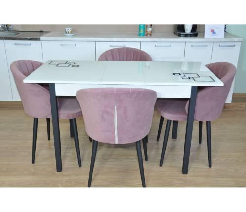 Обеденная группа Альфа фотопечать №5