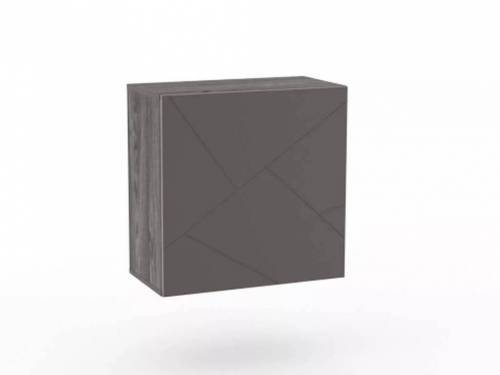 НМ 014.53-01 Шкаф Саммит / ясень анкор тёмный / графит софт